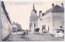 CIRCUIT DE LA SARTHE 1906- TRAVERSEE DE LAMNAY - Andere & Zonder Classificatie