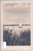 ORAN- CARTE-PHOTO-FRELE BATEAU A VOILE- EN 1945 - Oran
