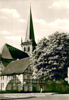 73690139 Unna Fachwerkhaus Mit Stadtkirche Kastanienbaum Unna - Unna