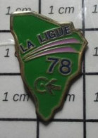 1315A Pin's Pins / Beau Et Rare / MEDICAL / LIGUE CONTRE LE CANCER YVELINES - Médical