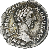 Commode, Denier, 181-182, Rome, Argent, TTB, RIC:26b - Die Antoninische Dynastie (96 / 192)
