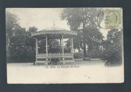 CPA - Belgique - Ath - Le Kiosque Du Parc - Circulée En 1907 (petit Pli Au Coin) - Ath