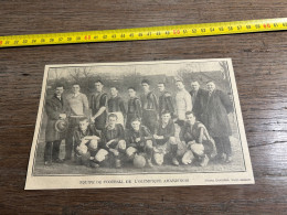 1930 GHI4 EQUIPE DE FOOTBALL DE L'OLYMPIQUE AMANDINOIS Saint-Amand. - Collections