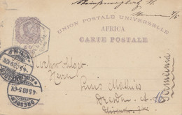 Mozambique Africa: Post Card 1903 To Dresden - Mozambique