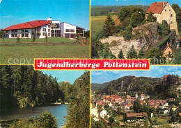 73077025 Pottenstein Oberfranken Jugendherberge Panorama Pottenstein Oberfranken - Pottenstein