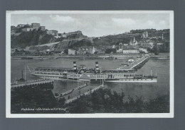 CPA - Allemagne - Koblenz - Ehrenbreitstein - Circulée En 1949 - Koblenz