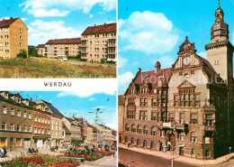 73076101 Werdau Sachsen Rathaus Marktplatz Werdau Sachsen - Werdau