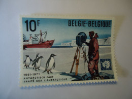 BELGIUM  MNH  STAMPS  BIRDS   BIRDS PENGUINS POLAR - Pinguini
