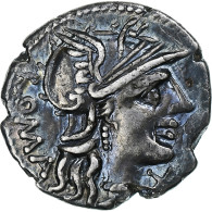 Minucia, Denier, 135 BC, Rome, Argent, TTB, Crawford:242/1 - République (-280 à -27)