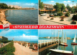 73073422 Heiligenhafen Ostseebad Strand Promenade Steg Segelboote Heiligenhafen  - Heiligenhafen