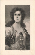 PUBLICITE - La Bohémienne - Portait D'une Femme Seule - Carte Postale Ancienne - Reclame