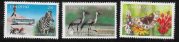 Lesotho 1991 SADCC Tourism Zebra Birds Butterfly MNH - Lesotho (1966-...)
