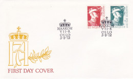 King Haakon Birthday - 1972 - FDC