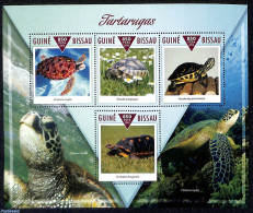 Guinea Bissau 2015 Turtles, Mint NH, Nature - Turtles - Guinea-Bissau