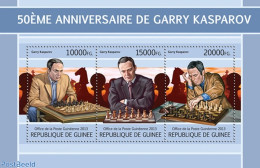 Guinea, Republic 2013 Kasparov, Mint NH, Sport - Chess - Chess