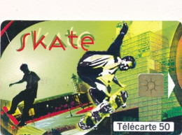 Télécarte France (01/00) Street Culture -Skate  (motif, état, Unités, Etc Voir Scan) + Port - Unclassified