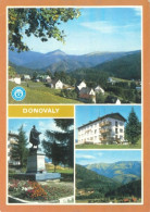 CZECHOSLOVAKIA - 1990 - DONOVALY POSTCARD WITH STAMP. - Used Stamps