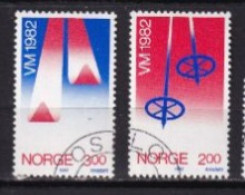 NORVEGE OBLITERES USED  1982 - Gebraucht