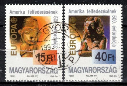 Hongrie 1992 Mi 4195-6 (Yv 3370-1), Obliteré - Gebraucht