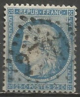 France - Cérès N° N°60A Obl. GC 2305 MELLE-SUR-BERONNE (Deux-Sèvres) - 1871-1875 Cérès