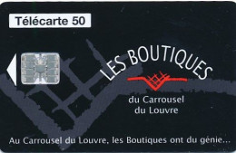 Télécarte France (08/97) Les Boutiques Du Carrousel Du Louvre  (motif, état, Unités, Etc Voir Scan) + Port - Unclassified