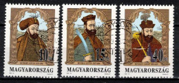 Hongrie 1992 Mi 4217-9 (Yv 3389-91), Obliteré - Used Stamps
