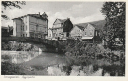 5270 GUMMERSBACH - DIERINGHAUSEN, Hotel Aggerhof An Der Aggerbrücke, 1953 - Gummersbach