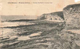 FRANCE - Saint Jean De Luz - Falaise Sainte Barbe à Marée Basse - Carte Postale Ancienne - Saint Jean De Luz