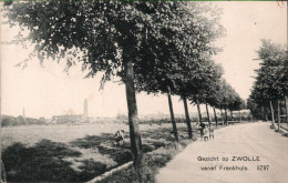 ! Alte Ansichtskarte Zwolle, Frankhuis, Niederlande, 1912 - Zwolle