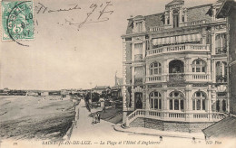 FRANCE - Saint Jean De Luz - La Plage Et L'hôtel D'Angleterre - Carte Postale Ancienne - Saint Jean De Luz