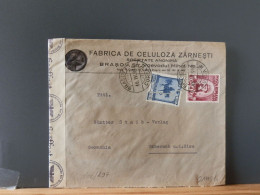 106/297  LETTRE ROIUMANIA POUR ALLEMAGNE 1940  CENSURE - 2de Wereldoorlog (Brieven)