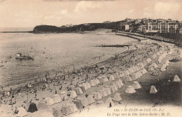 FRANCE - Saint Jean De Luz - La Plage Vers La Côte Sainte Barbe - Carte Postale Ancienne - Saint Jean De Luz