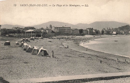 FRANCE - Saint Jean De Luz - La Plage Et Les Montagnes - Carte Postale Ancienne - Saint Jean De Luz