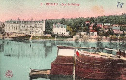 FRANCE - Meulan - Vue Sur Le Quai Du Baillage - Colorisé - Carte Postale Ancienne - Meulan