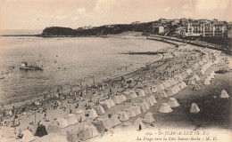 FRANCE - Saint Jean De Luz - La Plage Vers La Côte Sainte Barbe - Carte Postale Ancienne - Saint Jean De Luz