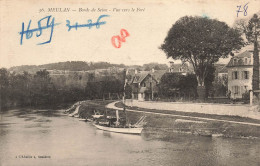 FRANCE - Meulan  - Vue Vers Le Fort - Bords De Seine - Carte Postale Ancienne - Meulan