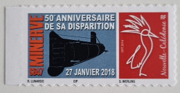 CAGOU PERSONNALISE LOGO SOUS MARIN MINERVE DE LUNARDO 2018 - Unused Stamps