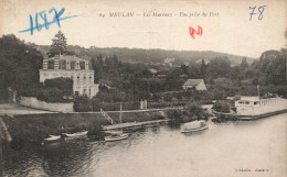 FRANCE - Meulan  - Vue Sur Les Mureaux Prise Du Port - Carte Postale Ancienne - Meulan