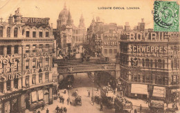 ROYAUME-UNI - Ludgate Circus - London - Vue Générale - Animé - Carte Postale Ancienne - Other & Unclassified