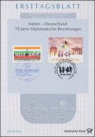 ETB 20/2021 Diplomatische Beziehungen Zu Indien, Joint Issue Indien - 2011-…