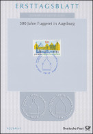 ETB 25/2021 500 Jahre Fuggerei Augsburg - 2011-…