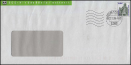 Privatumschlag SOS Kinderdörfer: SWK Bach-Denkmal Leipzig BZ 30 - 00.12.05  - Private Covers - Mint