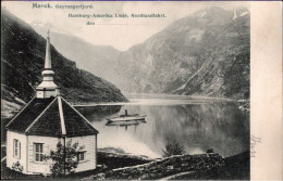 ! Alte Ansichtskarte Merok, Geyrangerfjord, Hamburg Amerika Linie, Nordlandfahrt, Norwegen, Norge, Norway, Norvege - Norwegen