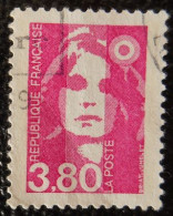 2624 France 1990 Oblitéré Marianne Du Bicentenaire Ou Briat  3,80 F  Rose - 1989-1996 Bicentenial Marianne