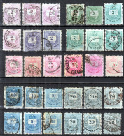 ⁕ Hungary 1874 - 1881 Ungarn ⁕ Letter With Value Numbers In Color ⁕ 30v Used / Canceled (unchecked) Scan - Gebruikt