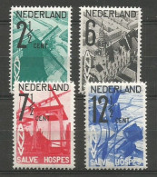 Nederland Pays-Bas Netherlands NVPH 244/47 Complete Set Mint / MH / * 1932 - Ongebruikt