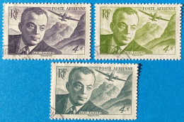 France 2021 : Antoine De Saint-Exupéry N° 86 à 88 Oblitéré - 1960-.... Matasellados