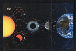 Argentina  2021. Solar Eclipse. Astronomy. Space. MNH - Unused Stamps
