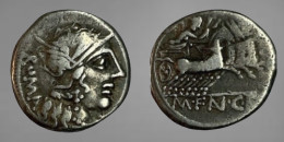 Roman Republic - Fannius – Denarius – 122 BC - République (-280 à -27)