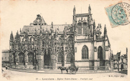 FRANCE - Louviers - Eglise Notre-Dame - Portail Sud - Carte Postale Ancienne - Louviers